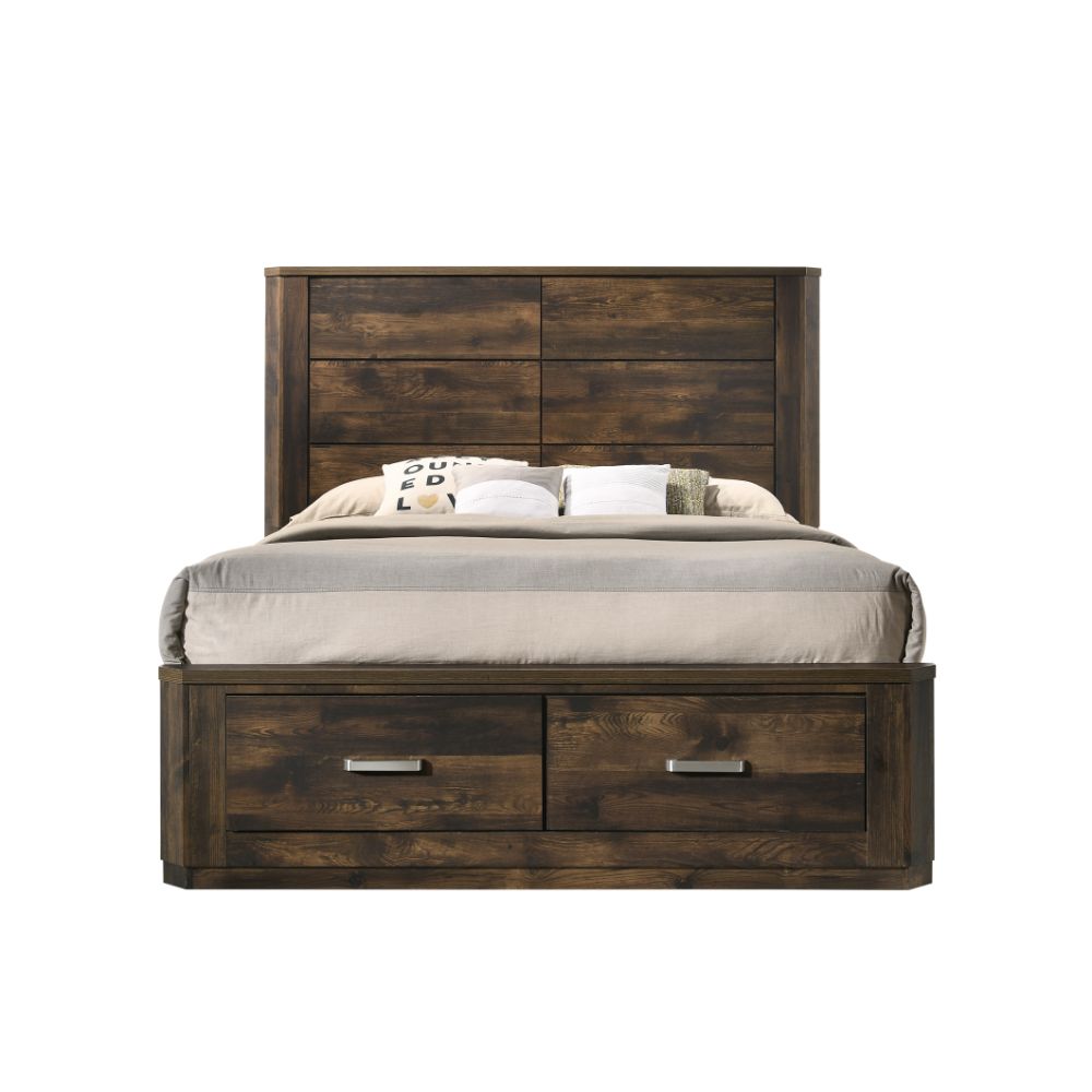 Elettra Grooved Panel & Storage Bedroom Collection