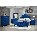 Dante Channel-Tufted Velvet Bedroom Collection