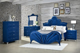 Dante Channel-Tufted Velvet Bedroom Collection