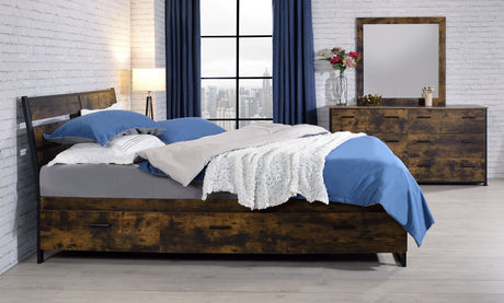 Juvanth Industrial Eastern King Bed