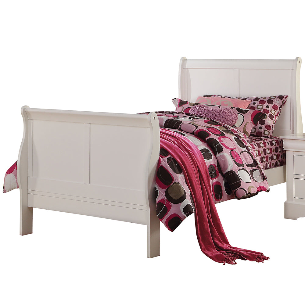 Louis Philippe III Sleigh Bed