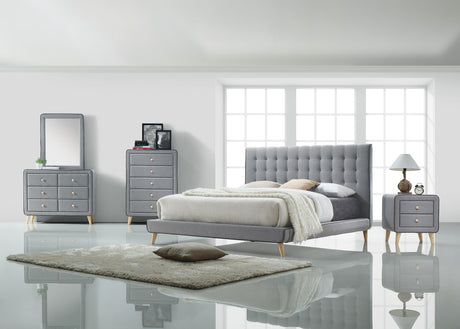Valda Upholstered Dresser & Chest