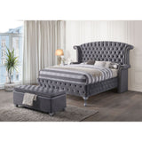 Rebekah Wingback Eastern King Bed