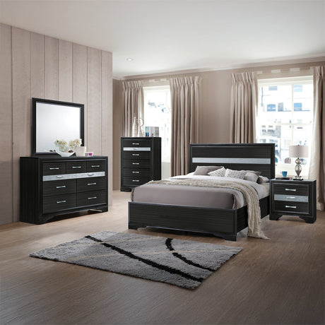 Naima Panel Bed
