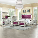 Varian Glam Mirrors & Tufted Bench