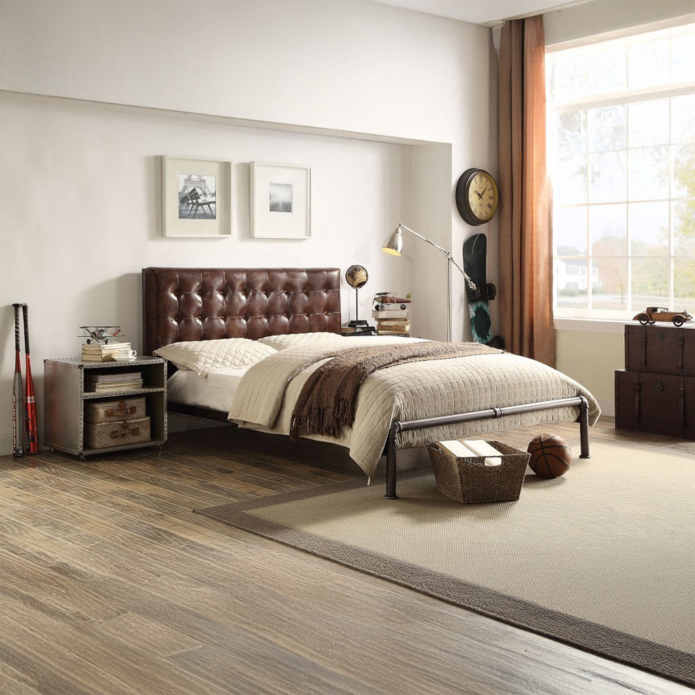 Brancaster Top Grain Leather Bedroom Collection