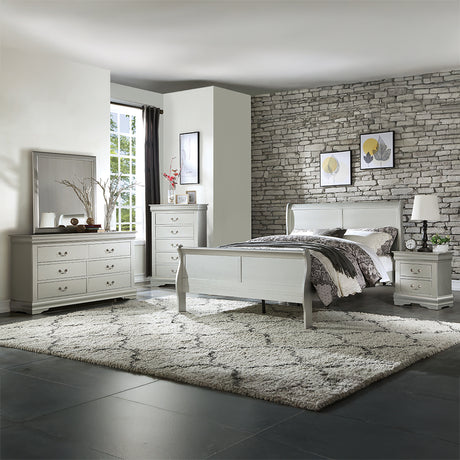 Louis Philippe Twin Sleigh Bed