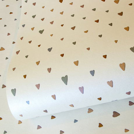 Galerie Great Kids Coloured Hearts Wallpaper