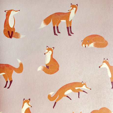 Galerie Great Kids Friendly Foxes Wallpaper