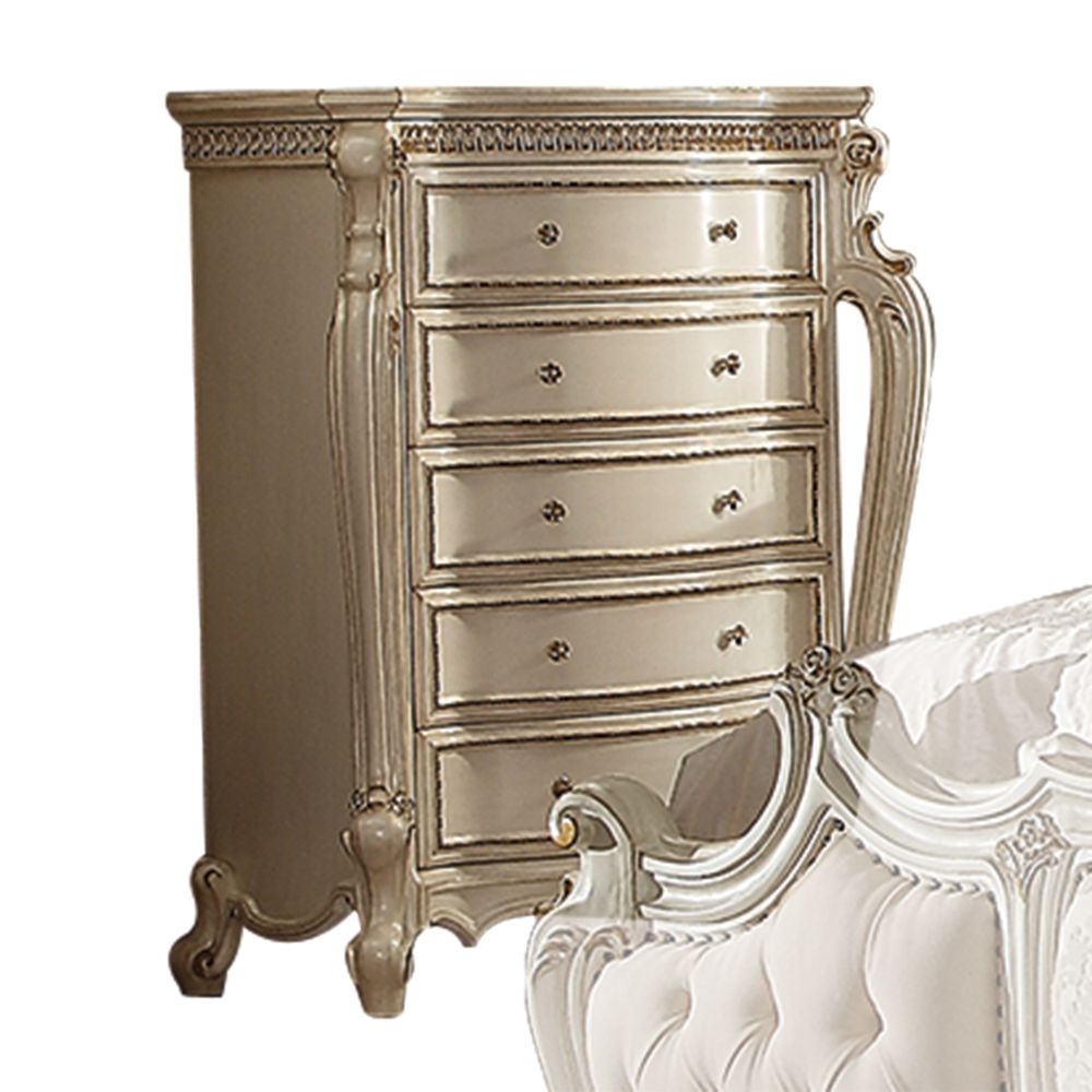 Picardy Bow-Front Bedroom Storage