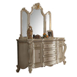 Picardy Entertainment Center, Fireplace, Mirror & Bench