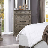 Artesia Upholstered Twin Daybed & 5-Drawer Chest