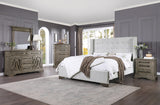 Artesia Upholstered Twin Daybed & 5-Drawer Chest