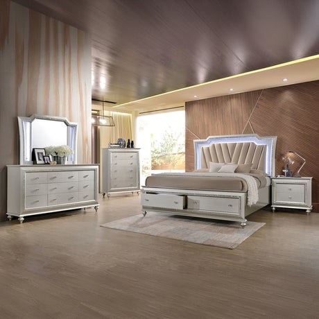 Kaitlyn LED Storage Bedroom Collection