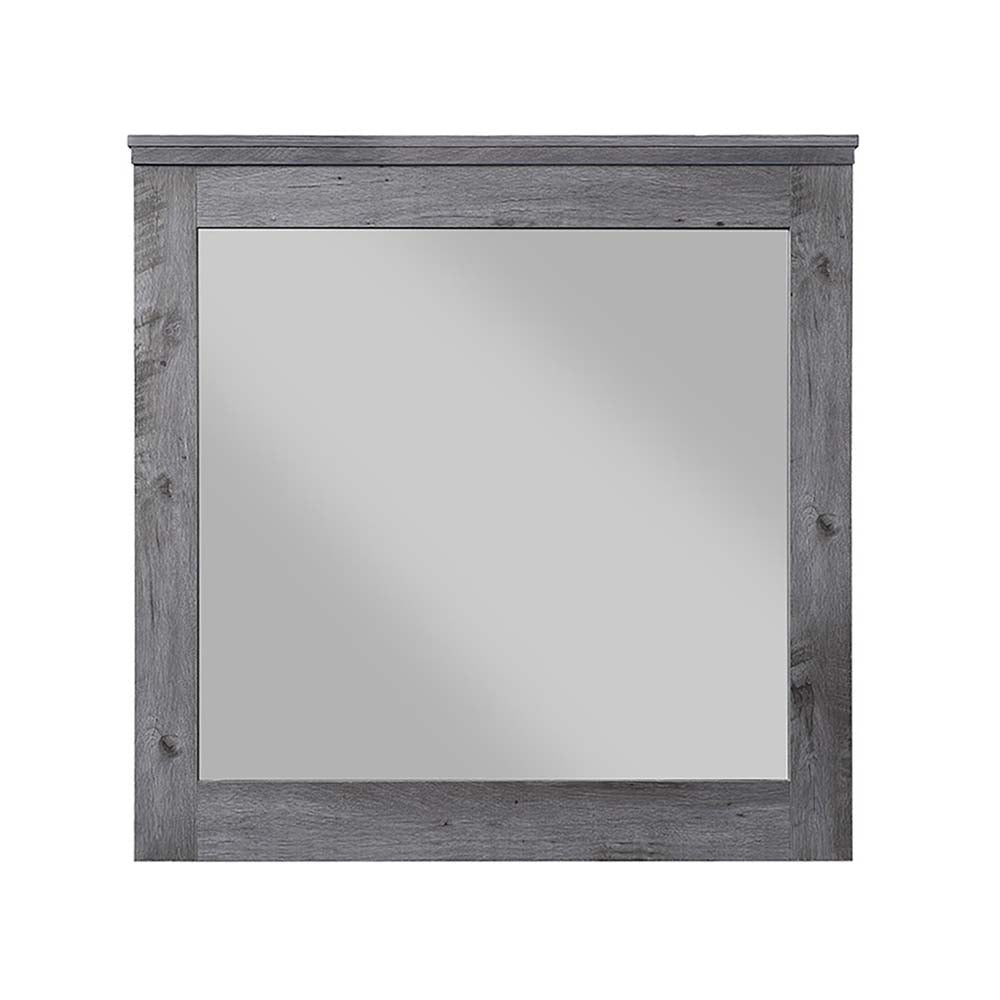 Vidalia Rustic Wood Frame Mirror