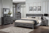 Vidalia Rustic Wood Frame Mirror