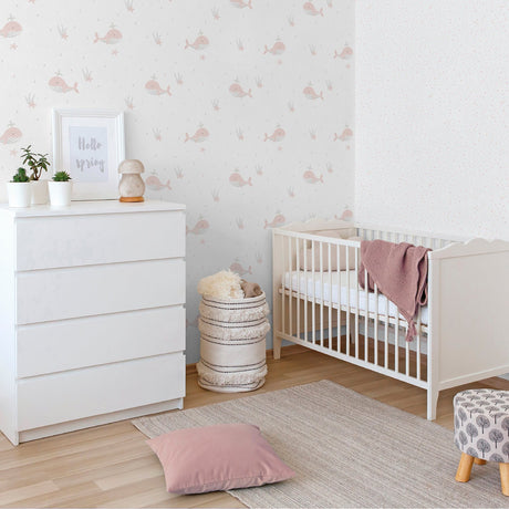 Galerie Bambino Little Whales Wallpaper