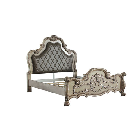 Dresden Rococo Upholstered Bedroom & Vanity Collection