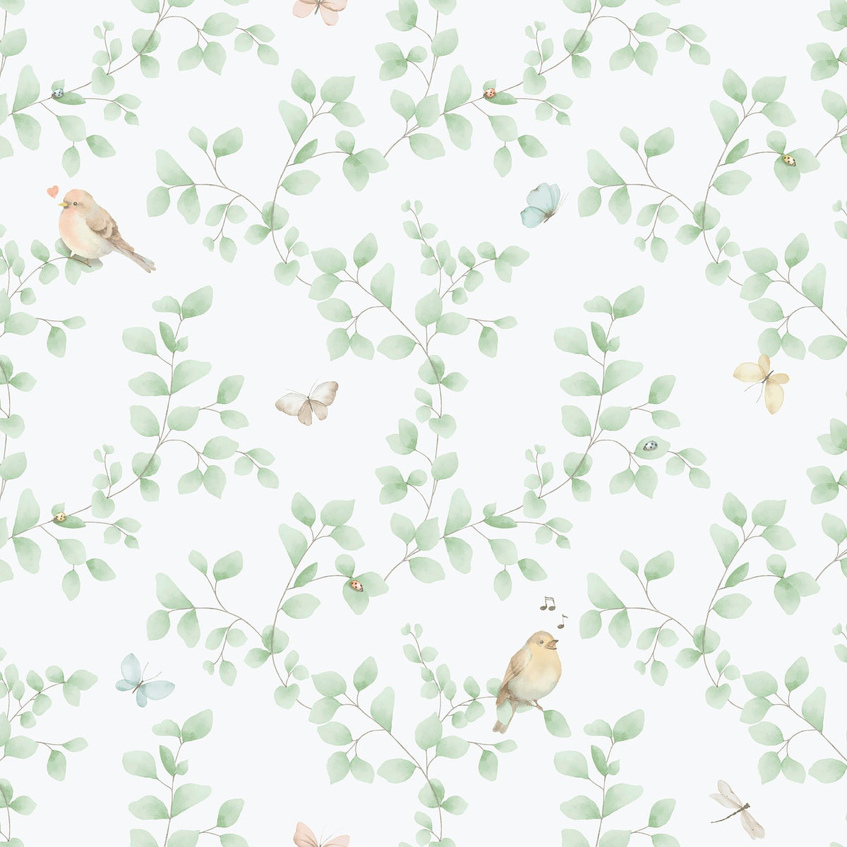 Galerie Bambino Birdy Wallpaper