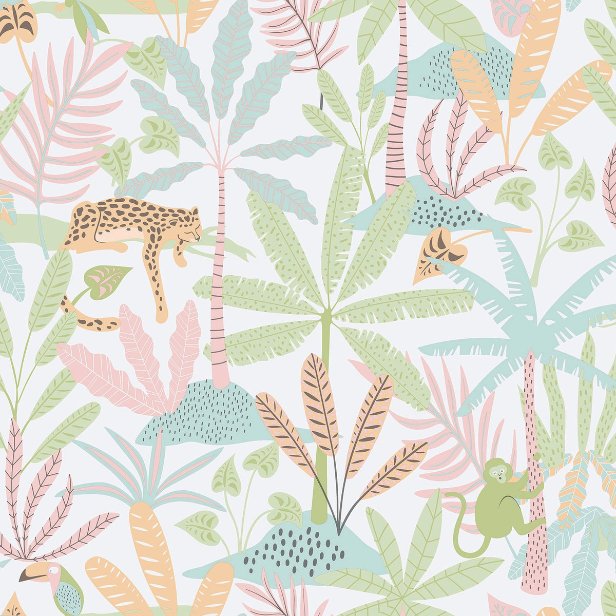 Galerie Bambino Jungly Wallpaper