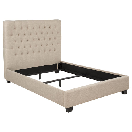 Chloe Button-Tufted Upholstered Bed or Headboard - Full