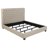 Chloe Button-Tufted Upholstered Bed or Headboard - Eastern King