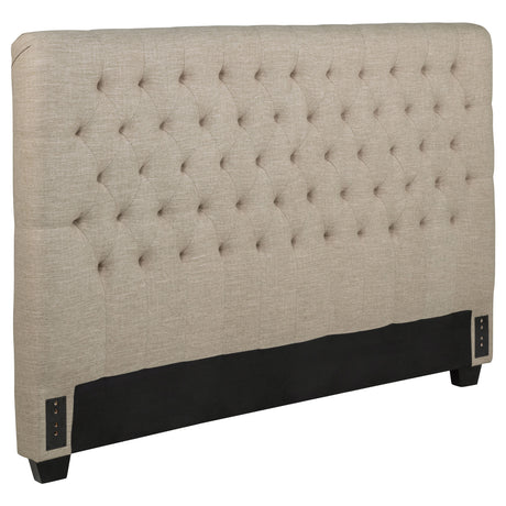 Chloe Button-Tufted Upholstered Bed or Headboard - California King