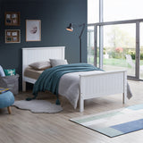 Bungalow Beadboard Twin Panel Bed