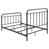 Livingston Metal Spindle Bed & Daybed with Trundle - Farmhouse Dark Bronze, Twin to Eastern King