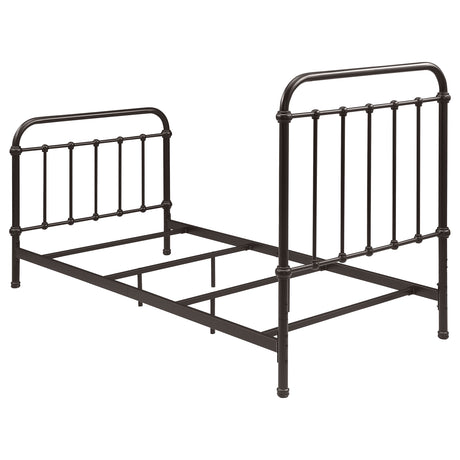 Livingston Metal Spindle Bed & Daybed with Trundle - Farmhouse Dark Bronze, Twin to Eastern King – view 14