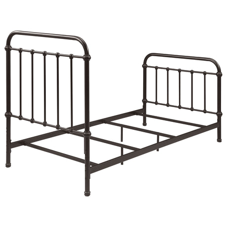 Livingston Metal Spindle Bed & Daybed with Trundle - Farmhouse Dark Bronze, Twin to Eastern King – view 15