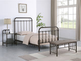 Livingston Metal Spindle Bed & Daybed with Trundle - Farmhouse Dark Bronze, Twin to Eastern King – view 19