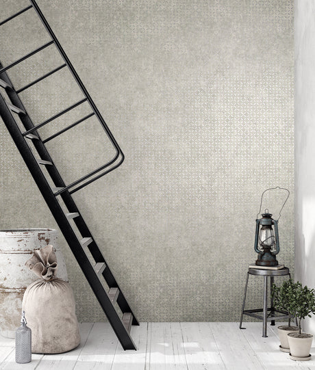 Galerie Urban Classics Metal Drain Grid Wallpaper