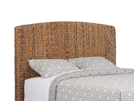 Laughton Hand-Woven Banana Leaf Panel Bed, Headboard & Storage Bench - Coastal Amber with Mahogany, Queen to Cal King – view 19