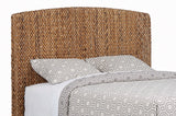 Laughton Hand-Woven Banana Leaf Panel Bed, Headboard & Storage Bench - California King