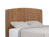 Laughton Hand-Woven Banana Leaf Panel Bed, Headboard & Storage Bench - Coastal Amber with Mahogany, Queen to Cal King – view 9