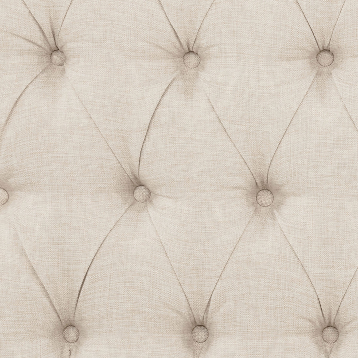 Devon Chesterfield Upholstered Panel Bed or Headboard - Button Tufted Beige with Nailhead Trim, Full to California King – view 19