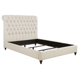 Devon Chesterfield Upholstered Panel Bed or Headboard - California King