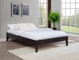 Hounslow Universal Platform Bed Frame - Fully Slatted, No Foundation Needed in Cappuccino, Twin to California King – view 12