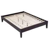 Hounslow Universal Platform Bed Frame - Fully Slatted, No Foundation Needed in Cappuccino, Twin to California King – view 15