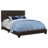 Dorian Upholstered Panel Bed with Padded Headboard - Full