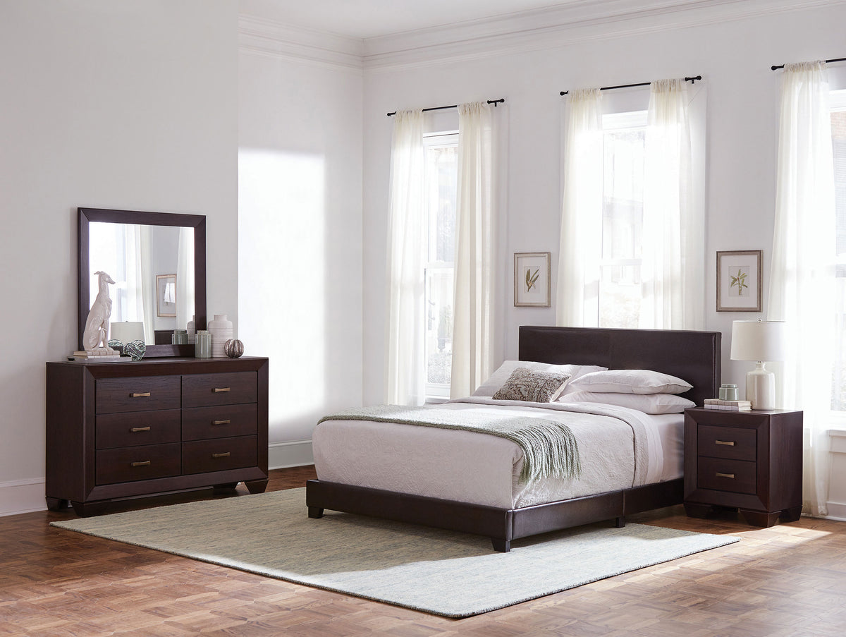 Dorian Upholstered Bedroom Sets - Queen