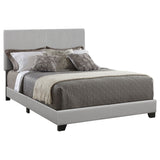 Dorian Faux Leather Upholstered Panel Bed - California King