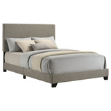 Dorian Upholstered Panel Bed with Padded Headboard - Full