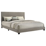 Dorian Upholstered Panel Bed with Padded Headboard - Eastern King