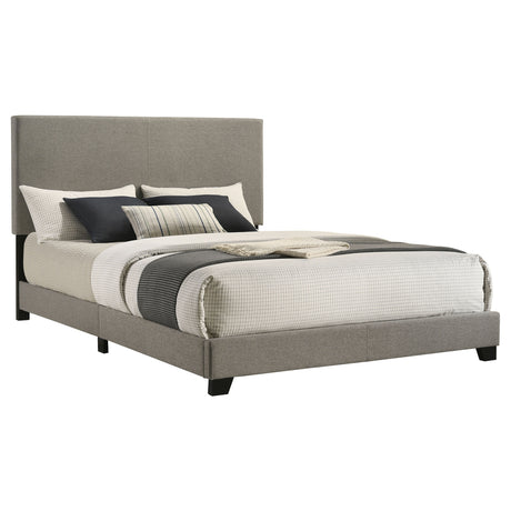Dorian Upholstered Panel Bed with Padded Headboard - Queen