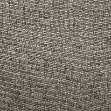 Dorian Upholstered Panel Bed with Padded Headboard - Taupe Fabric & Black Legs, Twin to California King – view 15