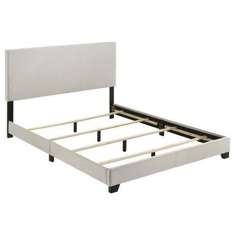 Dorian Upholstered Panel Bed with Padded Headboard - Queen