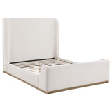Nala Wingback Upholstered Bed - Queen
