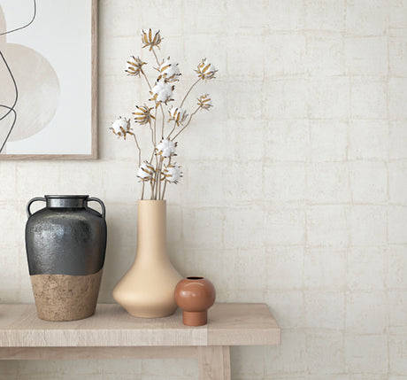 Galerie Eden Textured Tile Wallpaper